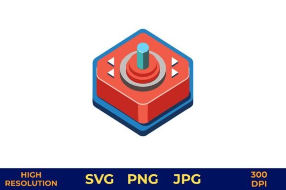 3D Volume Control Icon in Vibrant Colors Graphics and Illustrations