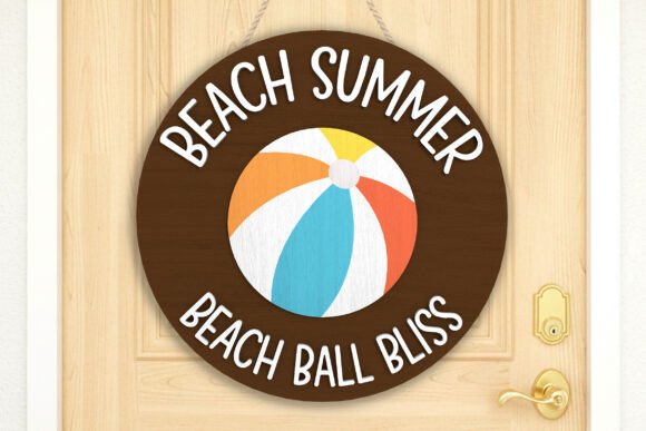 Beach Ball Bliss Door Sign: Laser Cutting & Signs Review