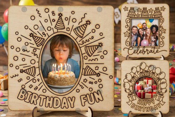 Birthday Photo Frame SVG Bundle Review
