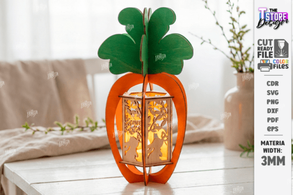 Carrot Lantern Laser Cut Easter Bunny: A Spring Amp Branding Review