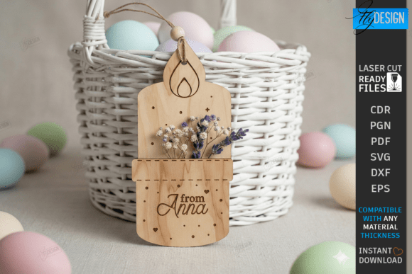 Easter Money Holder Laser Cut Gift Tag: A Spring Amp Review for Laser Cutting Projects