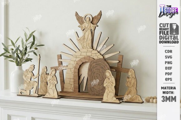 Easter Resurrection Scene Laser Cut CNC: Spring Amp Review