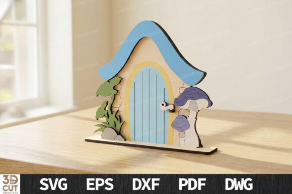 Fairy Door 3D Laser Cut SVG: A Designer’s Review for Home Decor