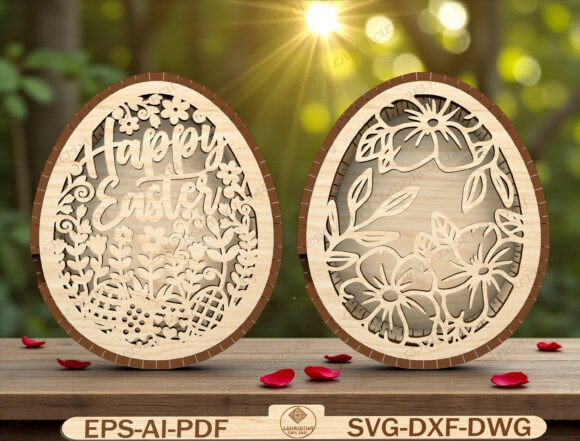 Happy Easter Egg Laser Cut Review
