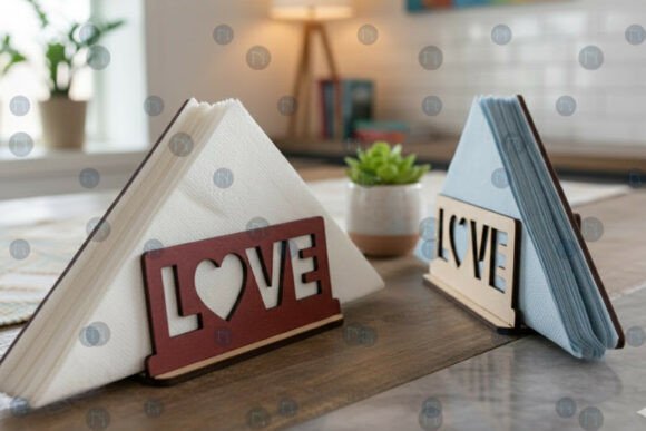 Laser Cutting and Organizers: Laser Cut Napkin Holder Tissue Table Svg