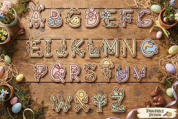 Laser Cutting Spring Amp: Laser Cut Easter Day Alphabet SVG Bundle Review