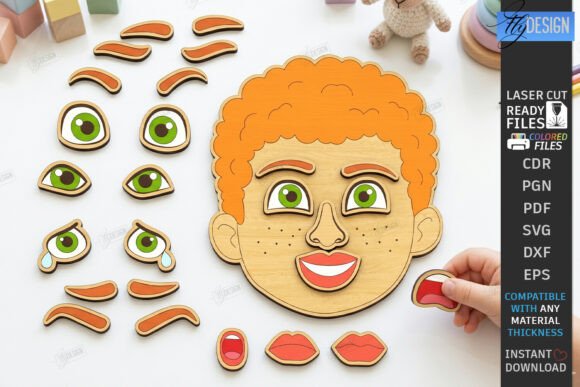 Review: Make a Face Wooden Puzzle Laser Cut CNC
