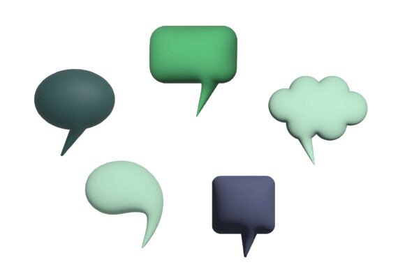 Reviewing 3D Speech Bubbles Icon Set