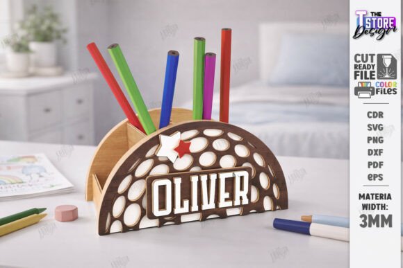 Sports Desk Organizer Laser Cut CNC Review