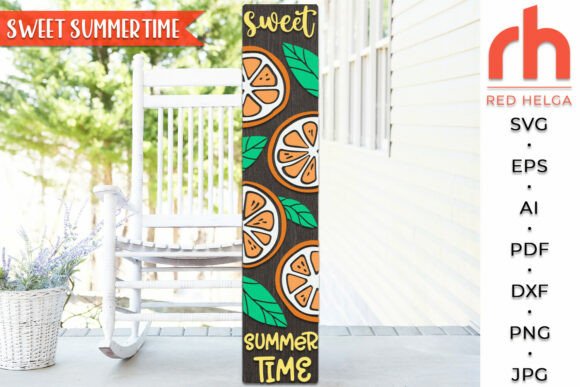 Sweet Summer Time Porch Sign SVG: Laser Cutting & Summer Editorial Review