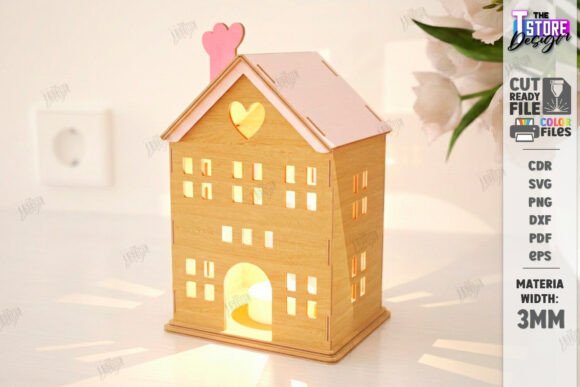 Valentine Candle House Laser Cut Love: A Crafter’s Review